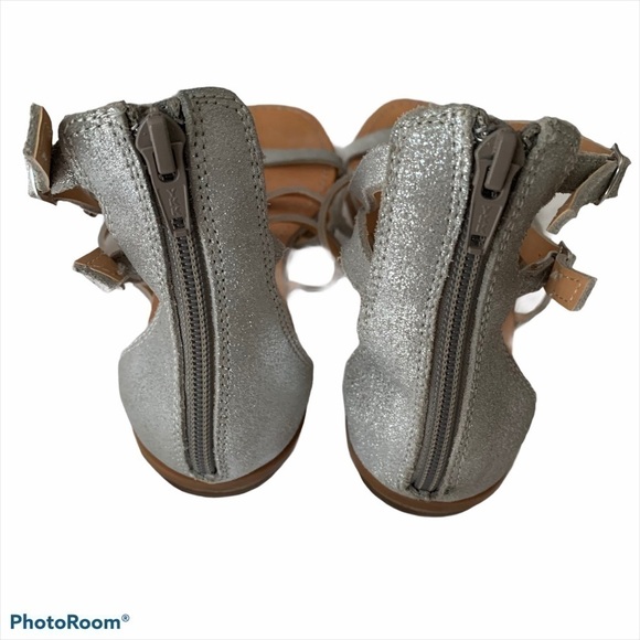 SEYCHELLES Dance On Silver Gladiator SandalsSize10 - Picture 8 of 13